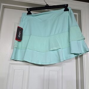 Mint Green Layered Women's Skirt